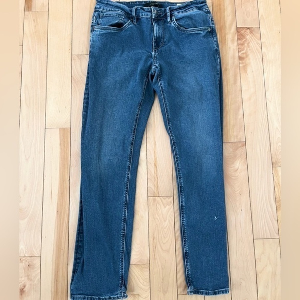 Joe’s Jeans BRIXX Blue Stretch Straight Leg Denim Jeans Size 30x30
